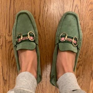 Gucci Suede Loafers